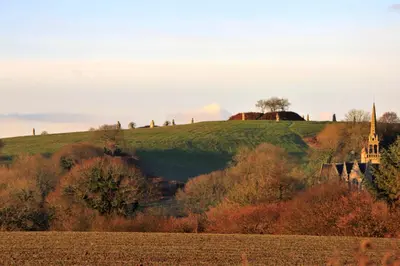 Paysage naturel près de la maison de vacances