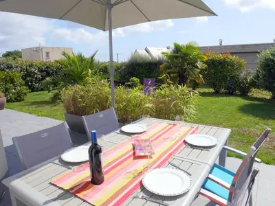 Jardin de l'établissement Holiday Home in Crozon near Sandy Beaches