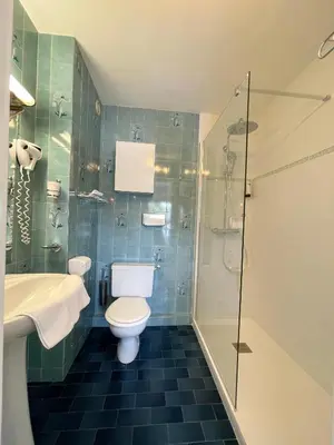 Salle de bains dans l'établissement Hotel Ker Vennaik