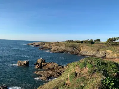 Paysage naturel près de la maison de vacances