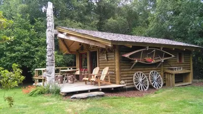Jardin de l'établissement Chambre d'hôte atypique 