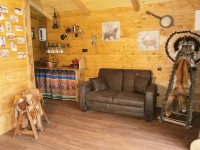 Coin salon dans l'établissement Chambre d'hôte atypique 