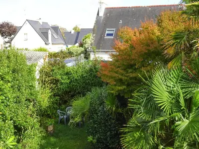 Jardin de l'établissement Apartment in Bénodet near Sandy Beaches