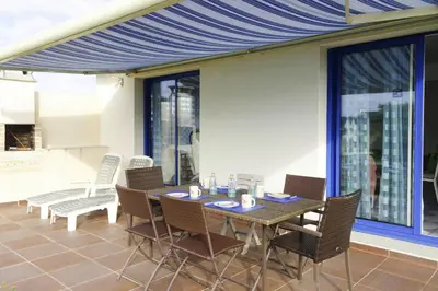 Terrasse ou espace extérieur de l'établissement Holiday Home in Le Guilvinec near Sandy Beach