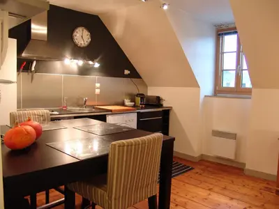 Cuisine ou kitchenette dans l'établissement N9 Appartement de Charme