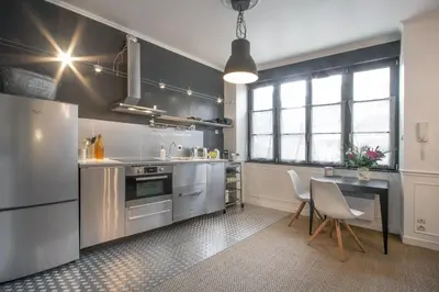 Cuisine ou kitchenette dans l'établissement N9 Appartement de Charme