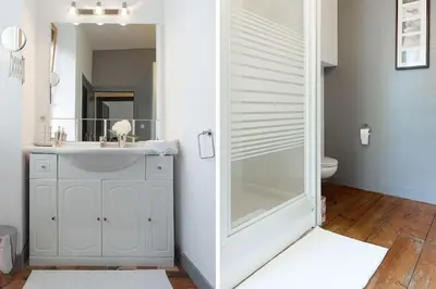 Salle de bains dans l'établissement N9 Appartement de Charme