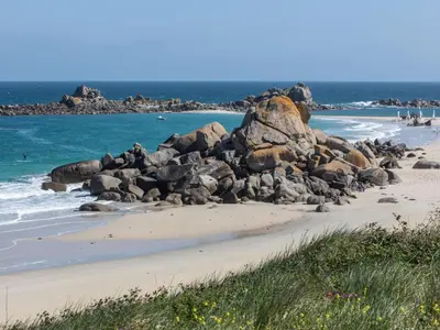 Paysage naturel près de la maison de vacances