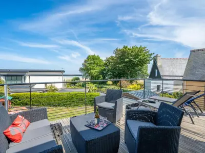 Balcon ou terrasse dans l'établissement Holiday Home Les Dunes by Interhome