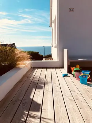 Paysage naturel près de la maison de vacances