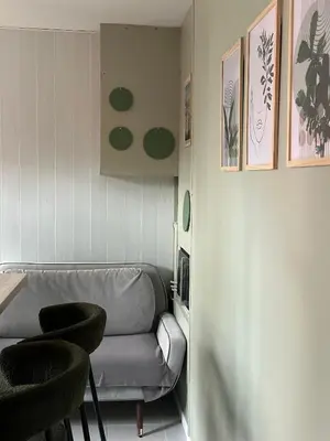 Coin salon dans l'établissement La Petite Maison