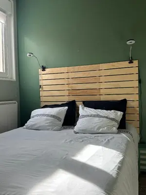 Un ou plusieurs lits dans un hébergement de l'établissement La Petite Maison