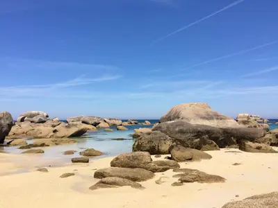 Paysage naturel près de la maison de vacances