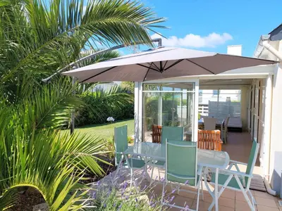 Jardin de l'établissement Holiday Home in Plouhinec by Audierne Bay