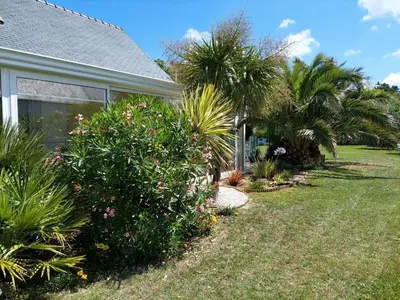 Jardin de l'établissement Holiday Home in Plouhinec by Audierne Bay