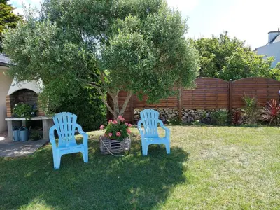 Jardin de l'établissement Holiday Home in Plouhinec by Audierne Bay