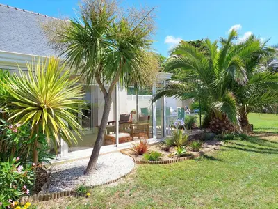 Jardin de l'établissement Holiday Home in Plouhinec by Audierne Bay