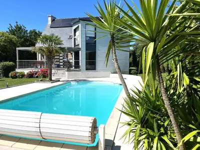 Piscine de l'établissement Holiday Home in Bénodet with Pool & Beaches ou située à proximité