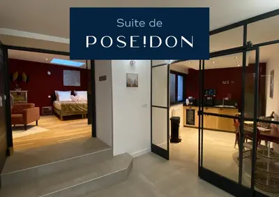 Hall ou réception de l'établissement Les Suites de Bougainville