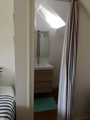 Salle de bains dans l'établissement Maison AN NEIZIG