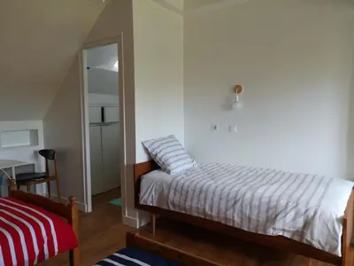 Un ou plusieurs lits dans un hébergement de l'établissement Maison AN NEIZIG