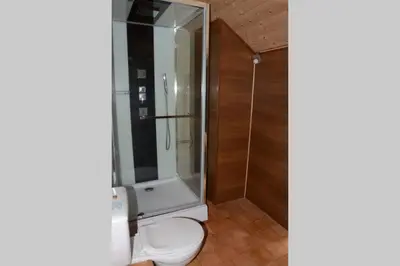 Salle de bains dans l'établissement Gîte 3 personnes, possibilité table d'hôtes le soir