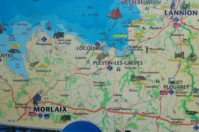 Plan de l'établissement Gîte 3 personnes, possibilité table d'hôtes le soir