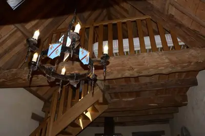 Plan de l'établissement Gîte 3 personnes, possibilité table d'hôtes le soir