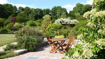 Jardin de l'établissement Kerlogan