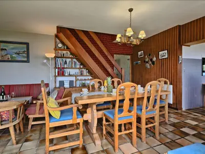 Coin salon dans l'établissement Holiday Home Ker Norge by Interhome