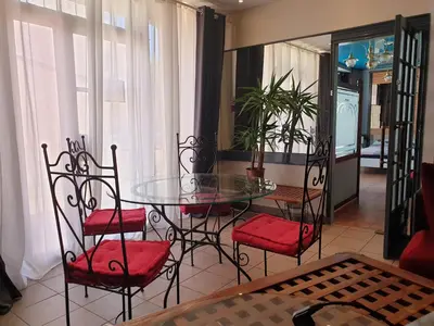Coin salon dans l'établissement Ty Keramor