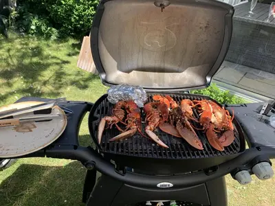 Barbecue disponible mis à disposition des clients de la maison de vacances
