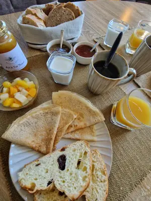 Nourriture dans le B&B/chambre d'hôtes ou à proximité