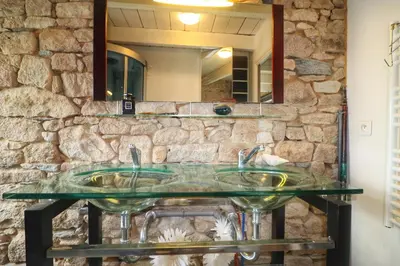 Plan de l'établissement Le petit gîte cosy de Kerigou avec vue mer et plage