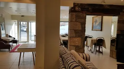 Coin salon dans l'établissement Appart'hotel de la Mairie