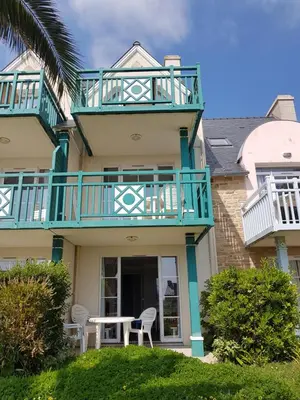 Balcon ou terrasse dans l'établissement Cap Marine 8