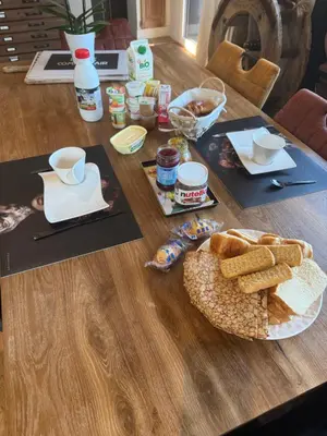 Nourriture dans le B&B/chambre d'hôtes ou à proximité