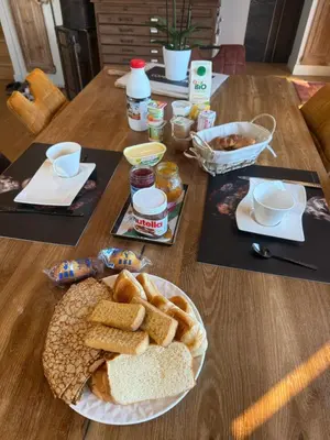 Nourriture dans le B&B/chambre d'hôtes ou à proximité