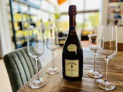 Boissons dans l'établissement Chambres d'hôtes villa du Sieck plage piscine