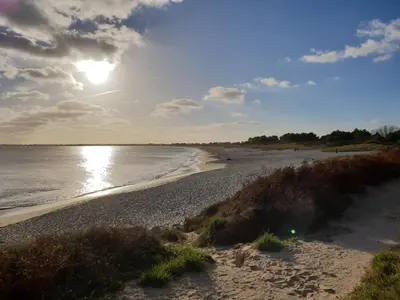 Paysage naturel près de la maison de vacances