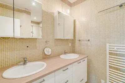 Salle de bains dans l'établissement Kreiz