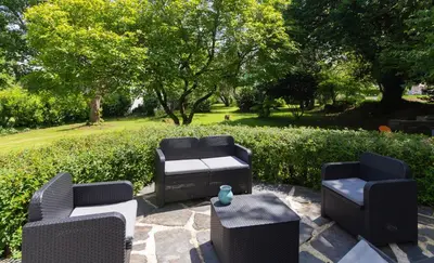 Jardin de l'établissement Gîtes Ty Kelen