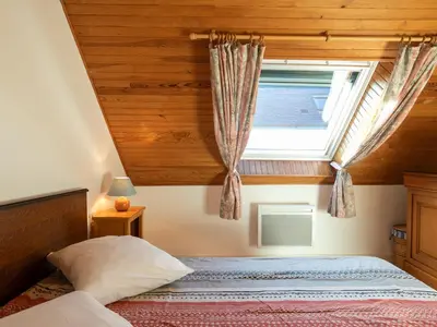 Un ou plusieurs lits dans un hébergement de l'établissement Holiday Home Ty Pendruc by Interhome