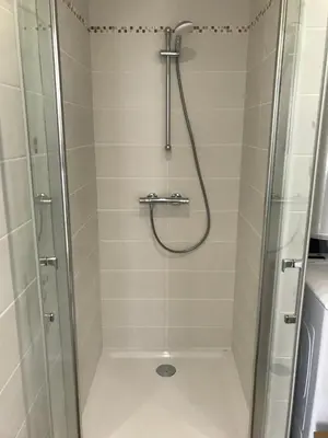 Salle de bains dans l'établissement Duplex calme et cosy