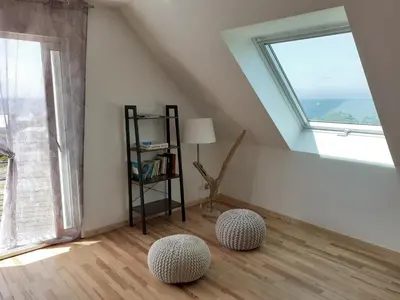 Plan de l'établissement Maison proche du Phare de Trézien vue mer