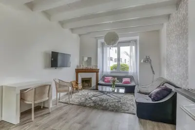 Coin salon dans l'établissement Kerelen