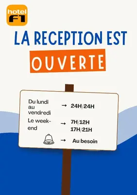 Certificat, récompense, panneau ou autre document affiché dans l'établissement hotelF1 Brest Sud Plougastel
