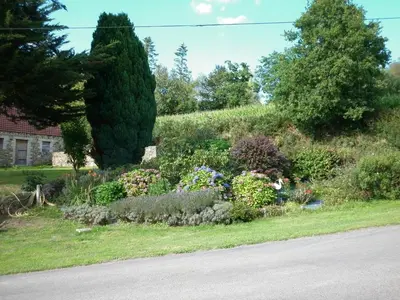 Jardin de l'établissement Gîte Clévacances dans le Finistère