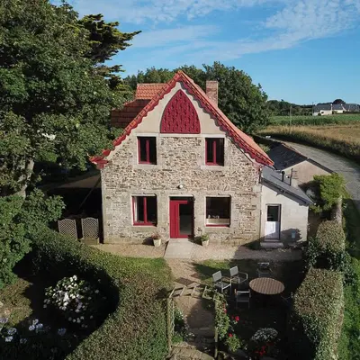Bâtiment de la maison de vacances
