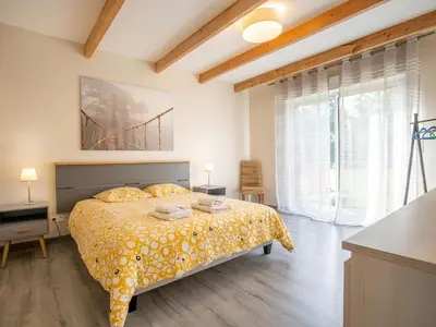 Un ou plusieurs lits dans un hébergement de l'établissement Holiday Home Villa Heol by Interhome